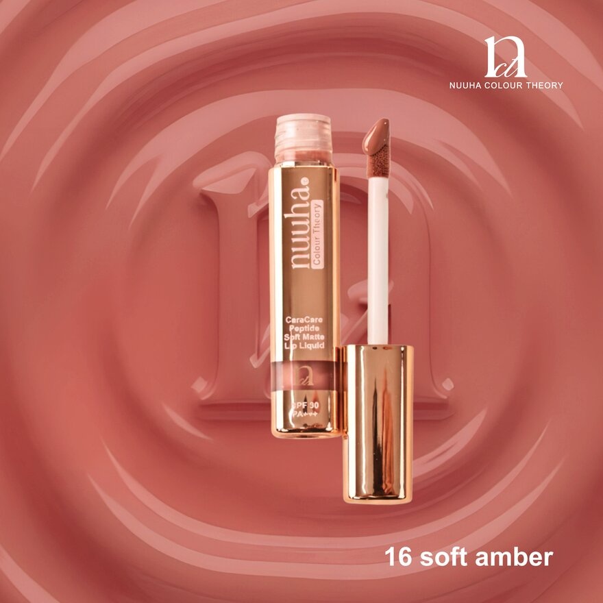 Color Theory CeraCare Peptide Lip Liquid Soft Matte SPF 30 PA+++ [Soft Amber (16)]
