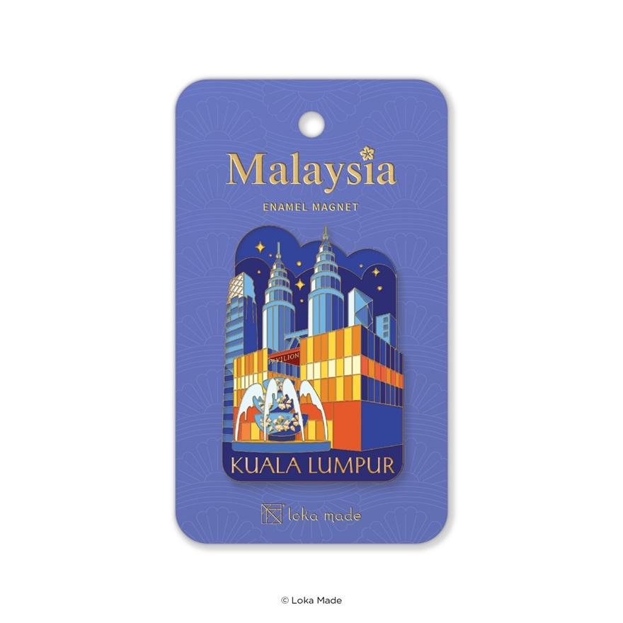 Night View in Kuala Lumpur Magnet EM01 1S image