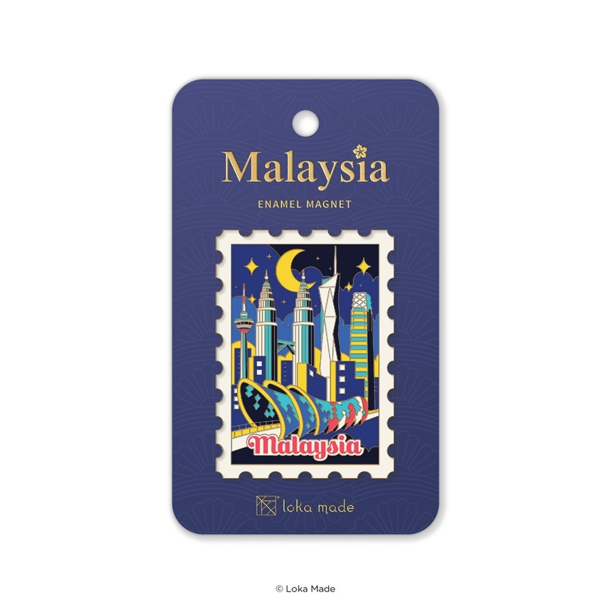Mesmerizing Nights in Malaysia Magnet EM02 1S image