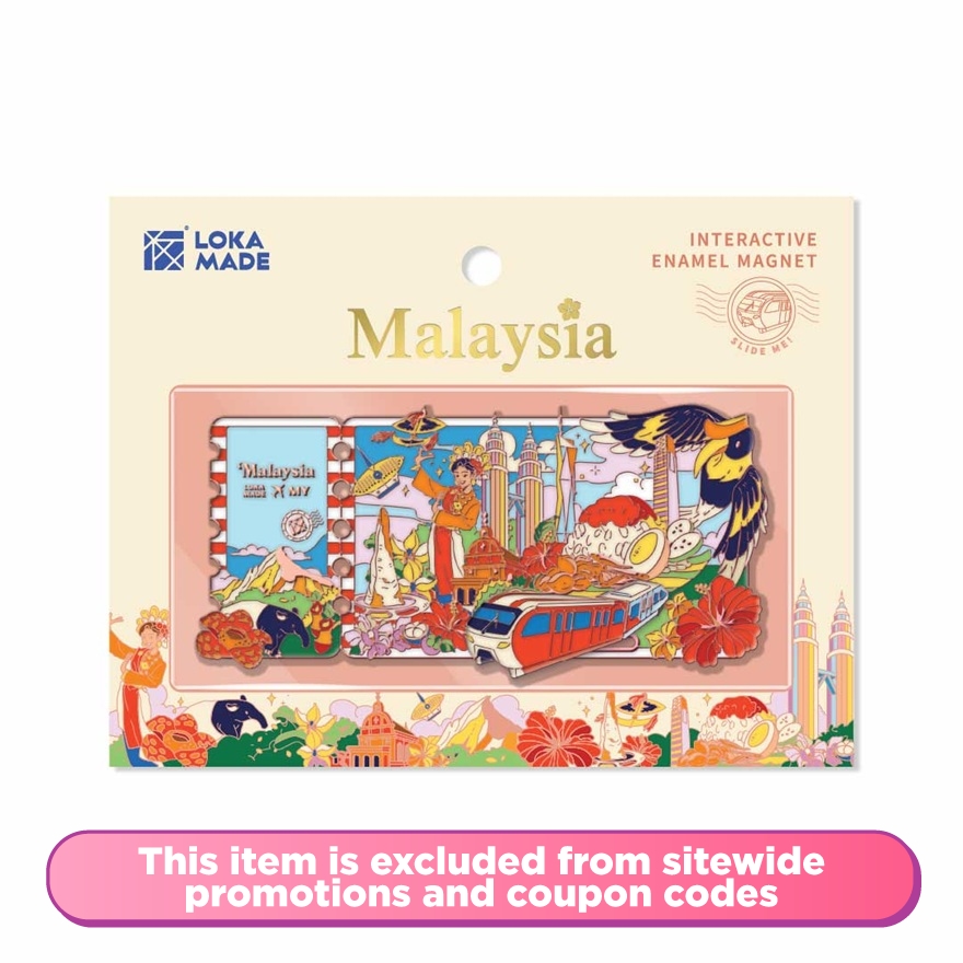 Ticket to Malaysia Magnet EM27 1S image