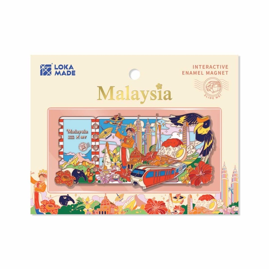 Ticket to Malaysia Magnet EM27 1S image