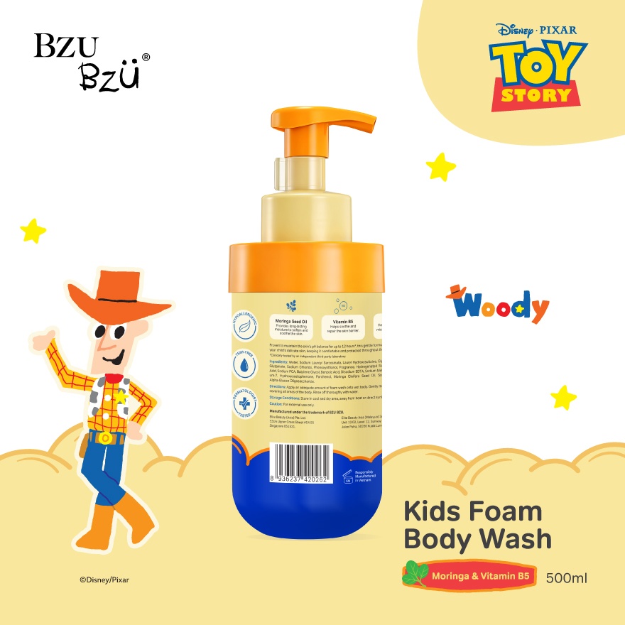 Kids Foam Wash (Moringa & Vitamin B5) 500ml