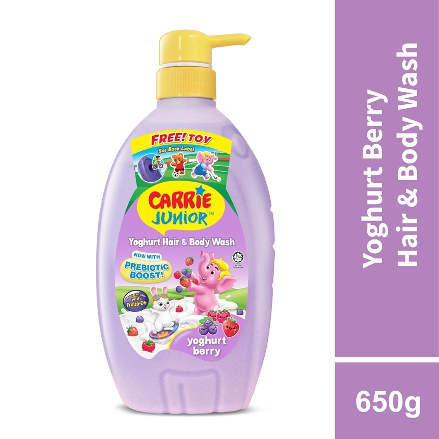 Hair & Body Wash Berry Yoghurt 650G image
