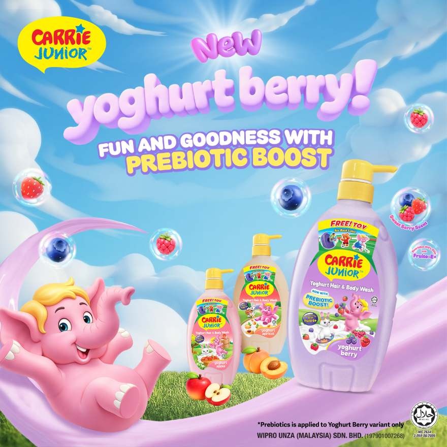 Hair & Body Wash Berry Yoghurt 650G image