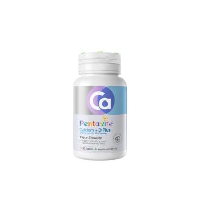 PENTAVITE - Calcium+Vitamin D3 With Milk Chewable 30's
