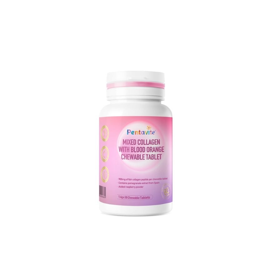 Collagen With Pomegranate & Blood Orange Chewable 30's