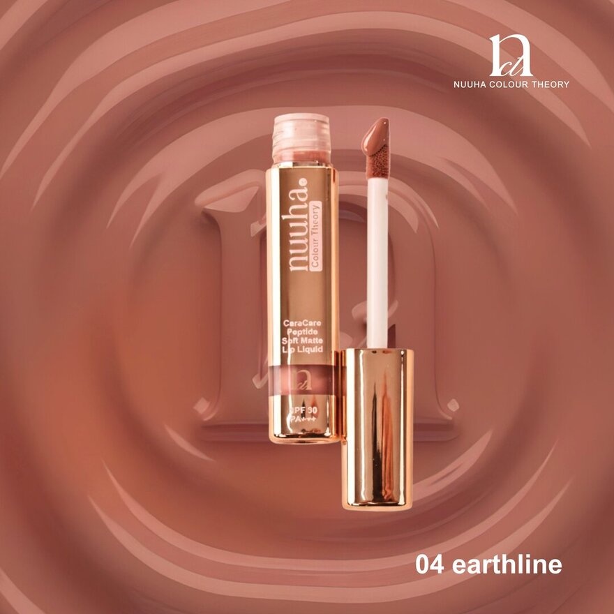 Color Theory CeraCare Peptide Lip Liquid Soft Matte SPF 30 PA+++ [Earthline (04)]