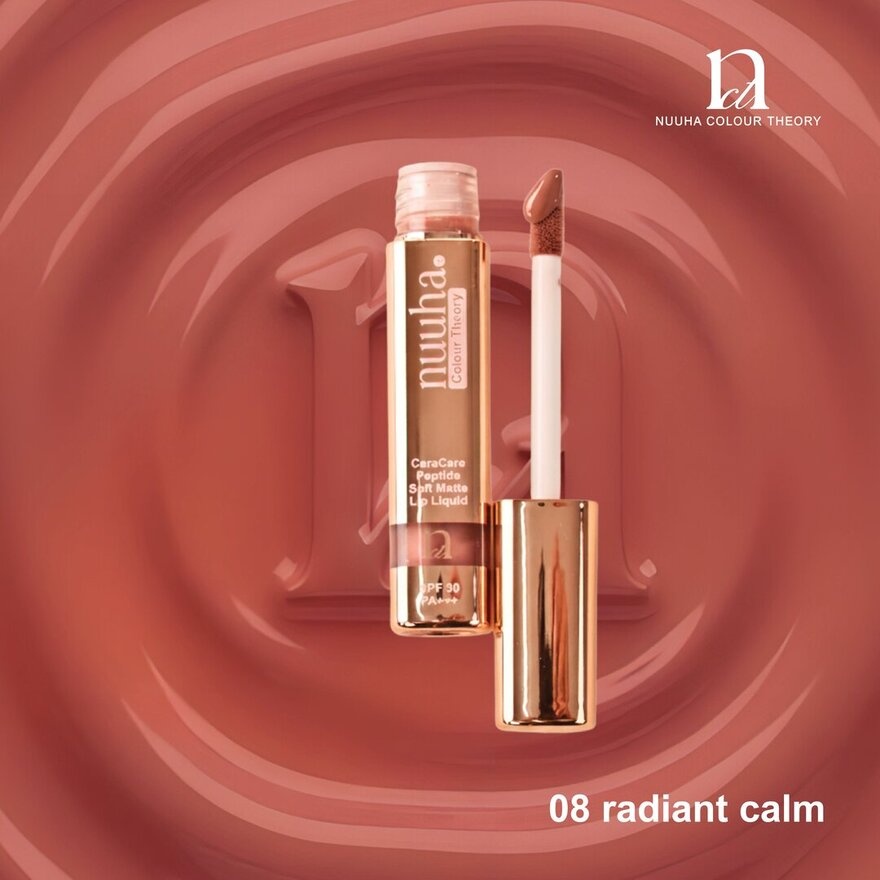 Color Theory CeraCare Peptide Lip Liquid Soft Matte SPF 30 PA+++ [Radiant Calm (08)]
