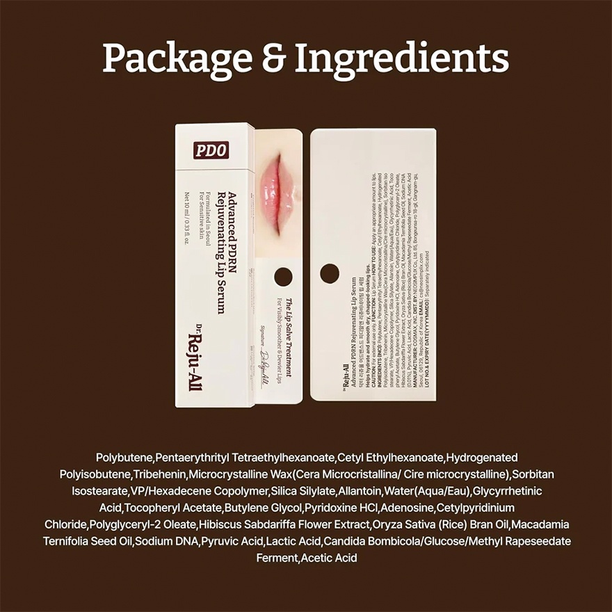 Advanced PDRN Rejuvenating Lip Serum 10ml image
