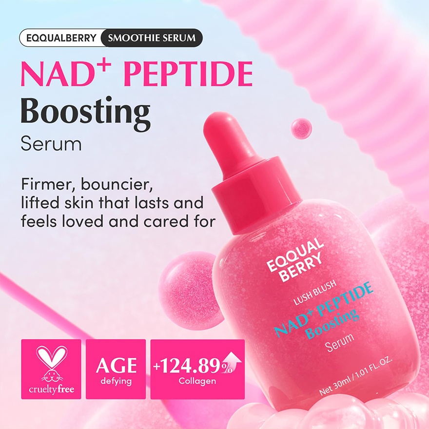 Lush Blush NAD+ Peptide Boosting Serum 30ml