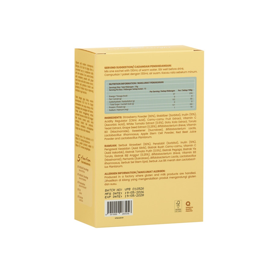 Vita Pro Bright Whitening Drinks 10GX15S
