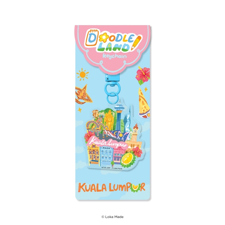 Doodle Land Discovering KL Keychain KC DL 001 1s image