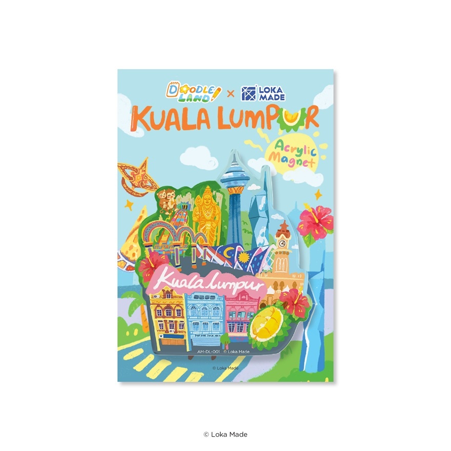 Doodle Land Discovering KL Magnet AM DL 001 1s image