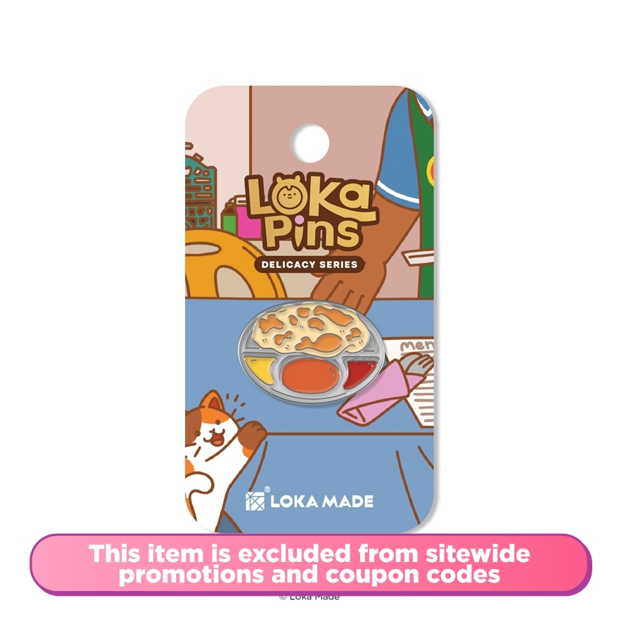 Roti Canai Enamel Pin ENA FDA 01 1s image