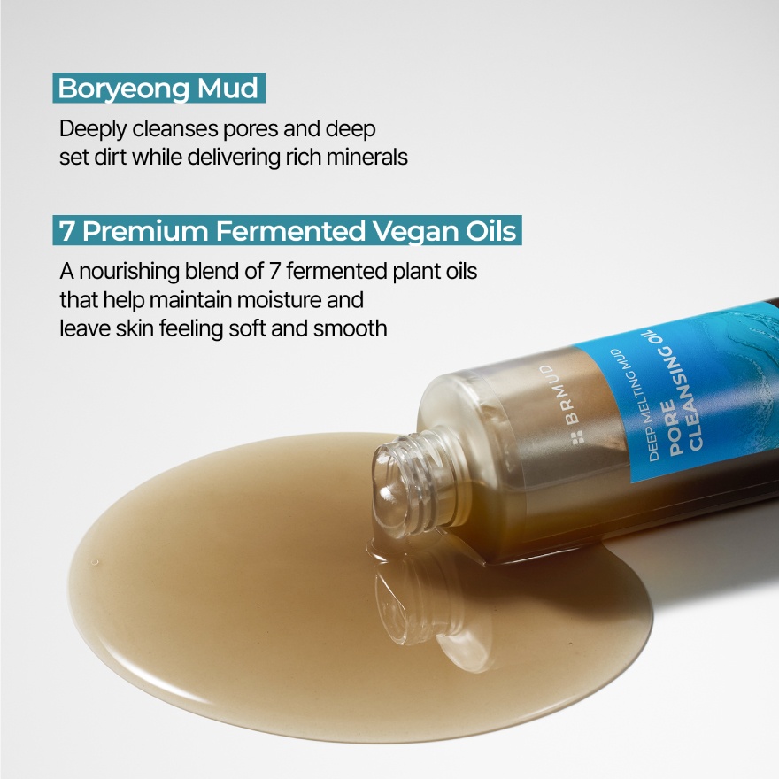 Deep Melting Mud Pore Cleansing Oil 200ml