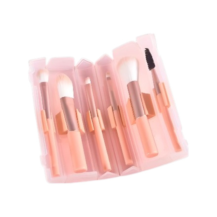 Portable Makeup Brush Set (6 Pcs)