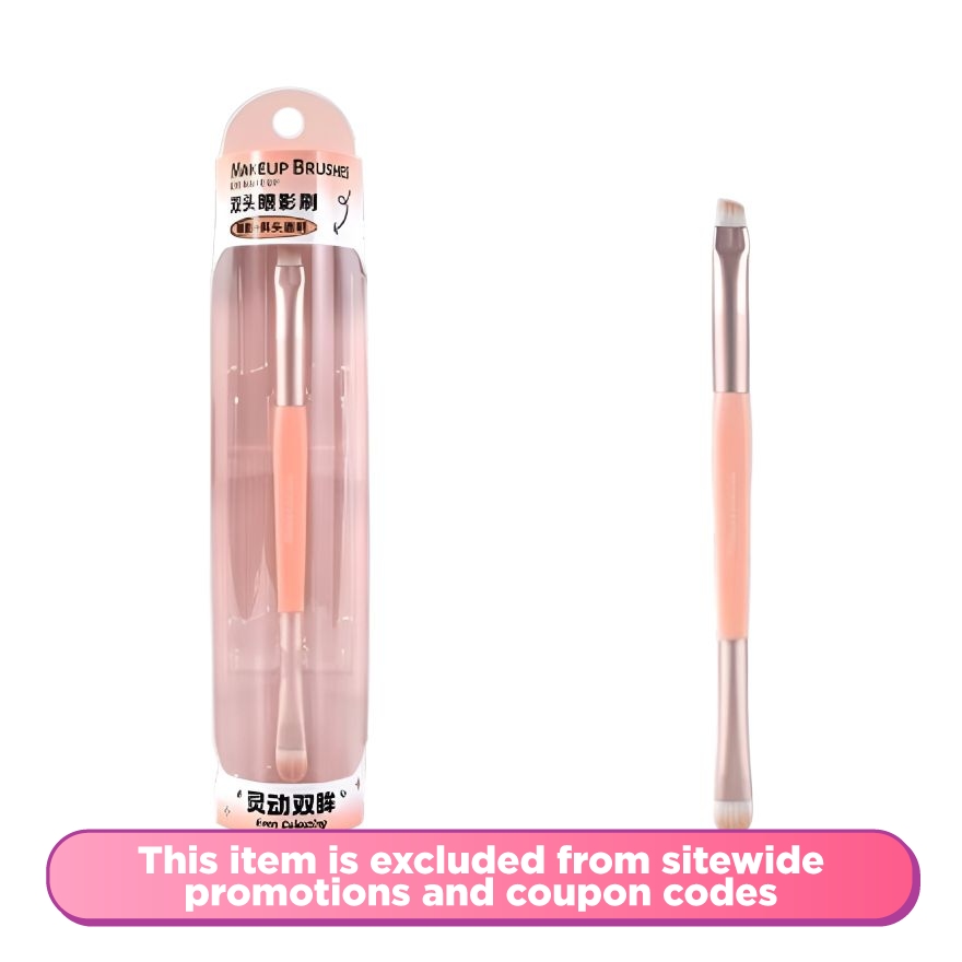 Double Ended Eyeshadow Brush - 01 Eyeshadow + Eyebrow