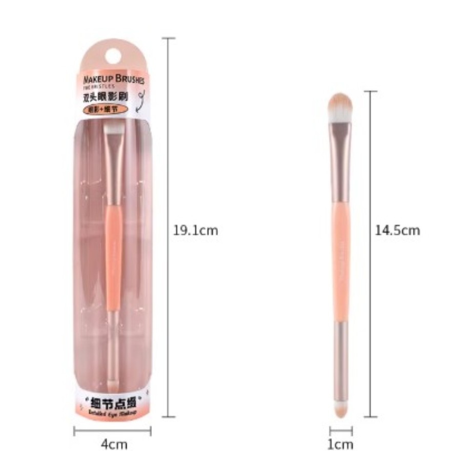 Double Ended Eyeshadow Brush - 02 Eyeshadow + Detail