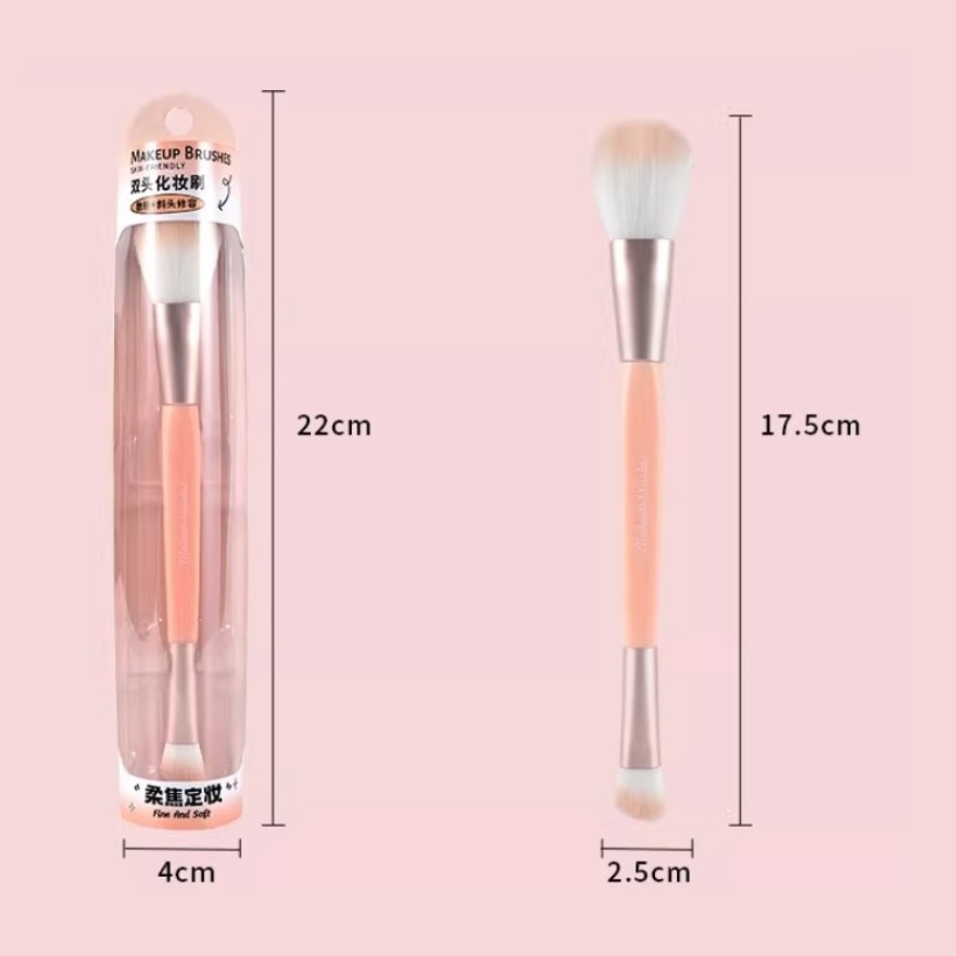 Double Ended Makeup Brush - 03 Powder