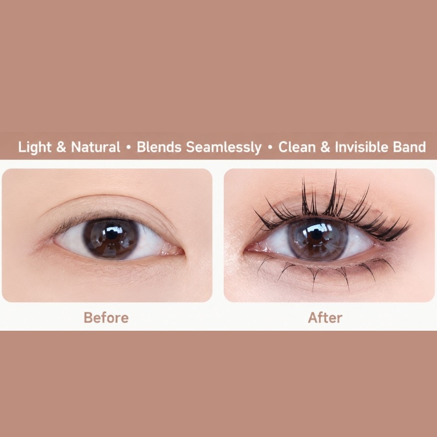 One Piece False Eyelashes W-1 Little Devil