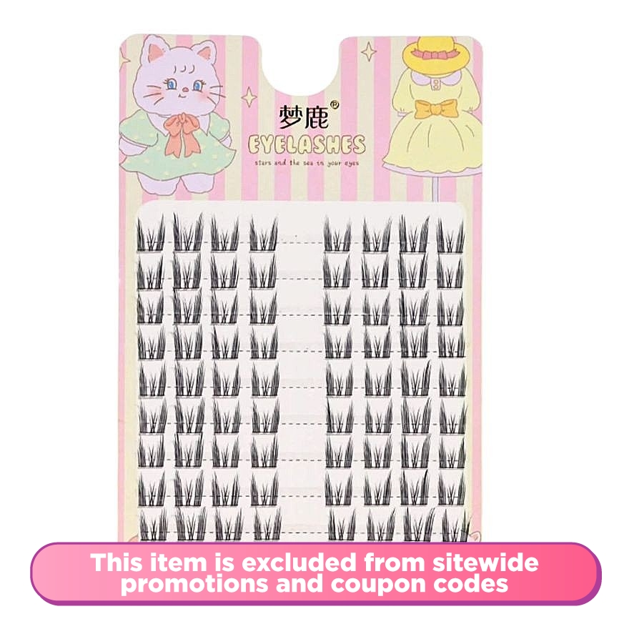 Single Cluster False Eyelashes - 89 Elf