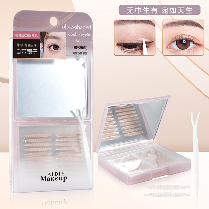 AI Olive-Shaped Double Eyelid