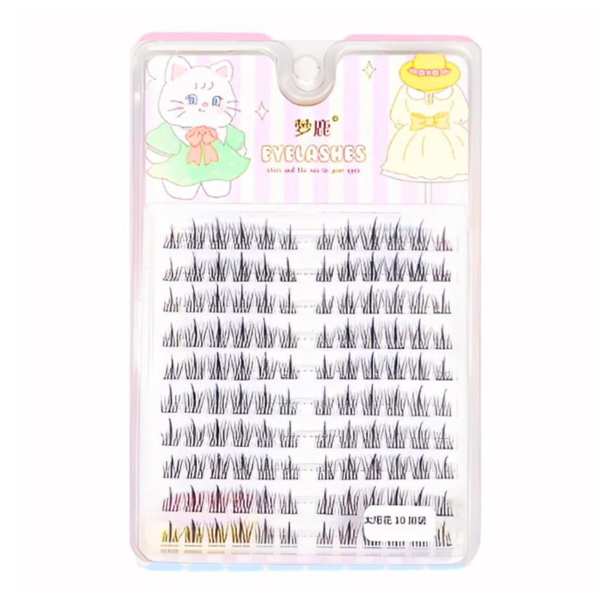 Single Cluster False Eyelashes - 19 Sunflower