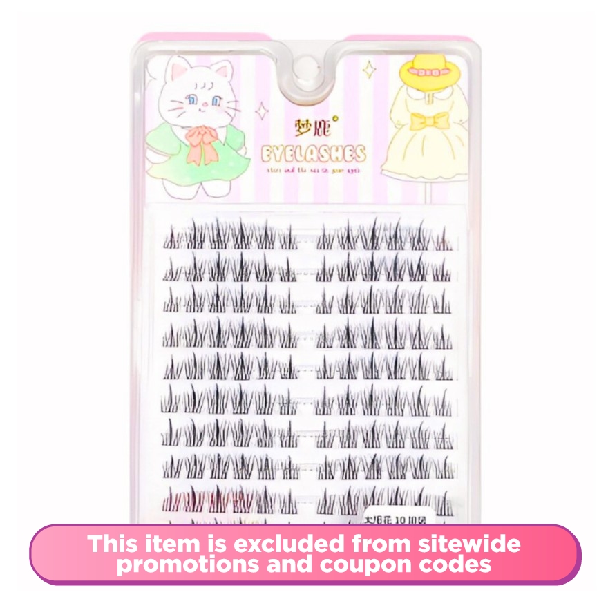 Single Cluster False Eyelashes - 19 Sunflower