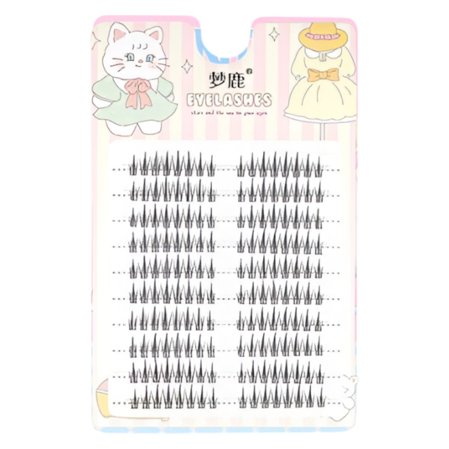Single Cluster False Eyelashes - 73 Little Flame