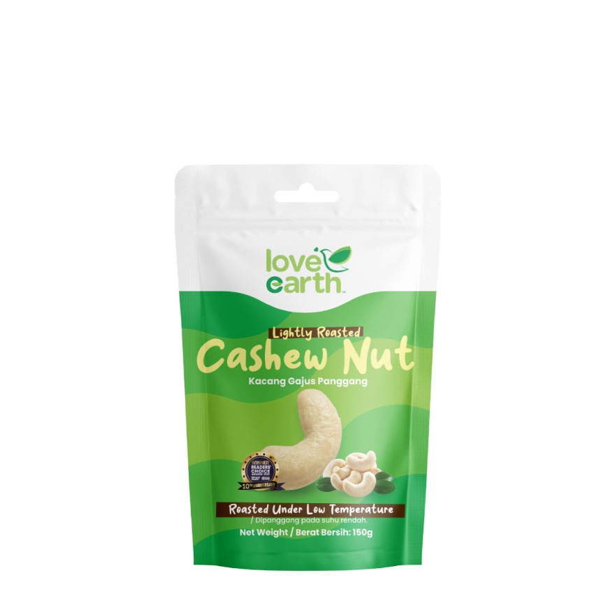 Lightly Roasted Natural Cashew Nut 150g