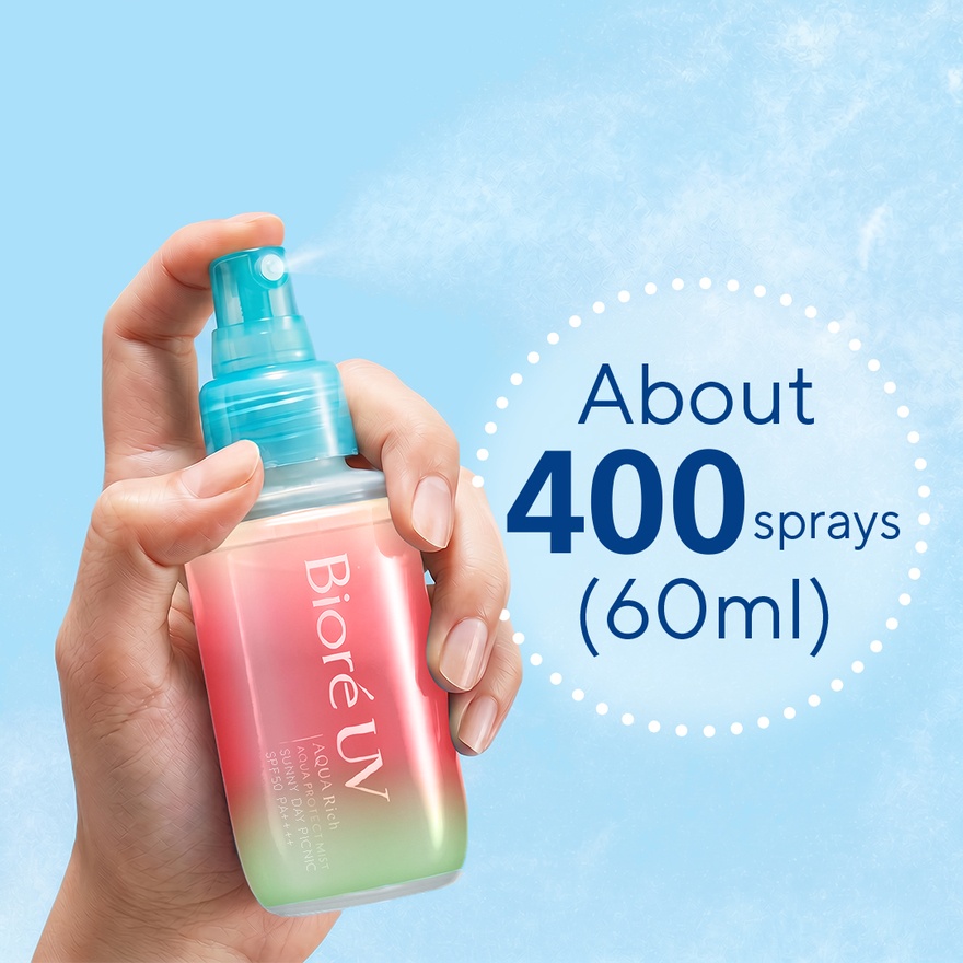 UV Aqua Rich Aqua Protect Mist Sunny Day Picnic 60ML SPF50
