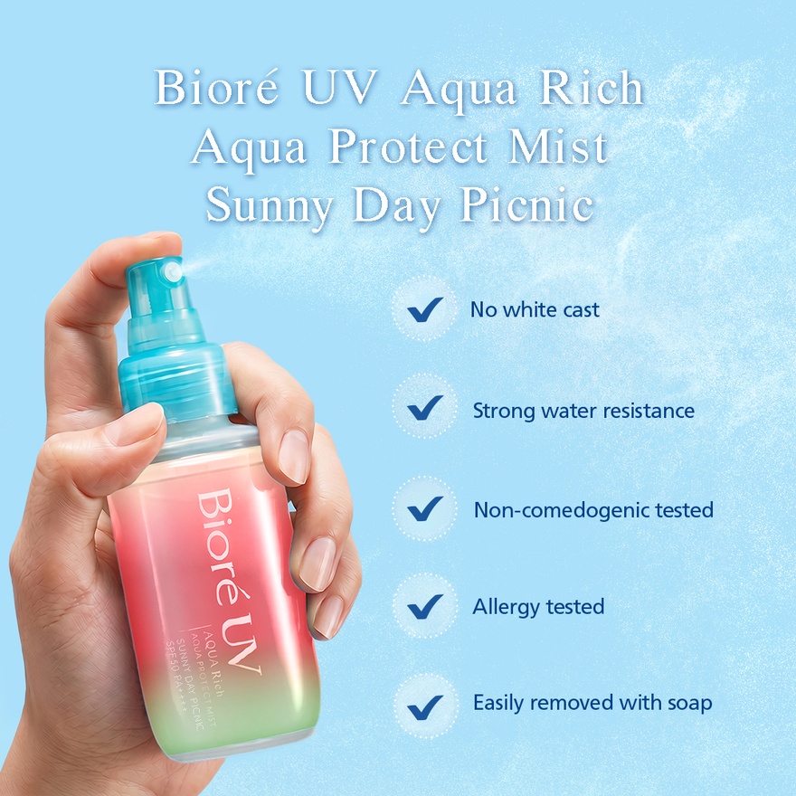 UV Aqua Rich Aqua Protect Mist Sunny Day Picnic 60ML SPF50