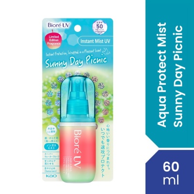 BIORE - UV Aqua Rich Aqua Protect Mist Sunny Day Picnic 60ML SPF50