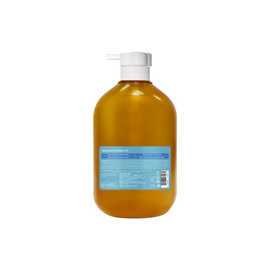 Hydrating Shampoo Oil 500ml