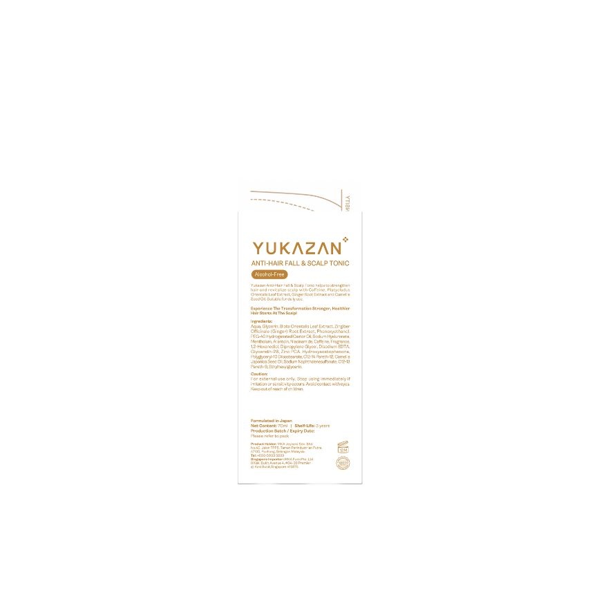 Anti-Hair Fall & Scalp Tonic 70ml