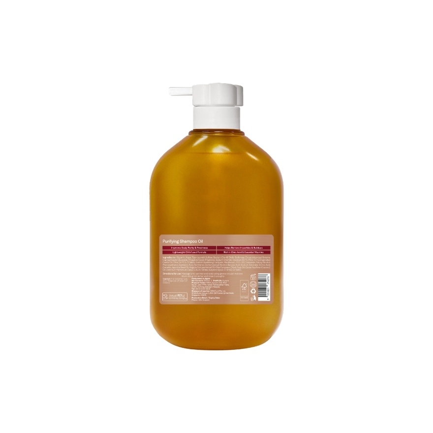 Purifying Shampoo Oil 500ml