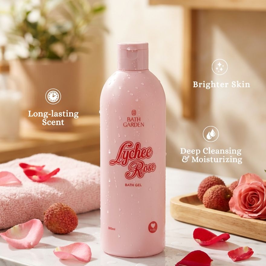 Lychee Rose Perfume Shower Gel 300ml image