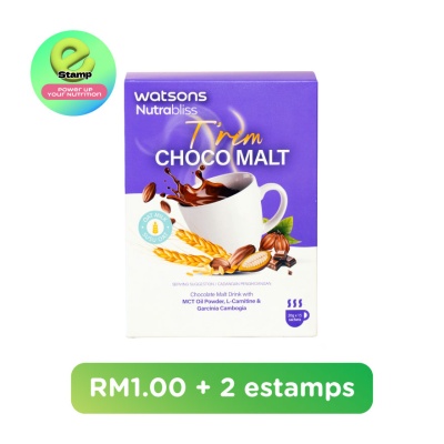 NUTRABLISS BY WATSONS - T'rim Choc Malt 15s