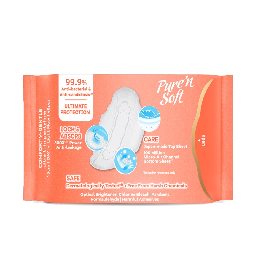 Comfort V-Gentle Ultra-Thin Wings Napkin 23cm 24s
