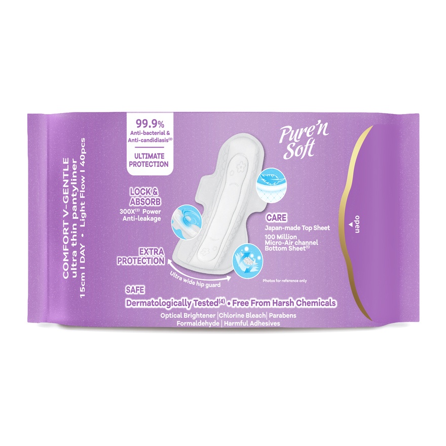 Comfort V-Gentle Slim Wings Napkin 29cm 18s