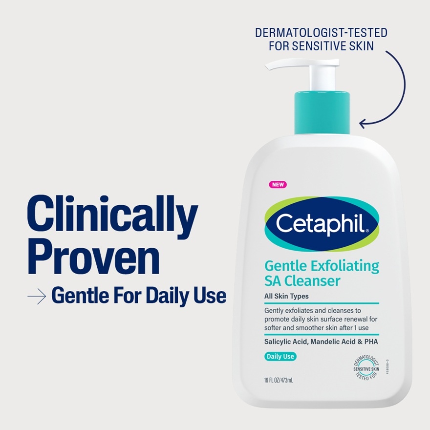 Gentle Exfoliating Salicylic Acid Cleanser 473ml x2