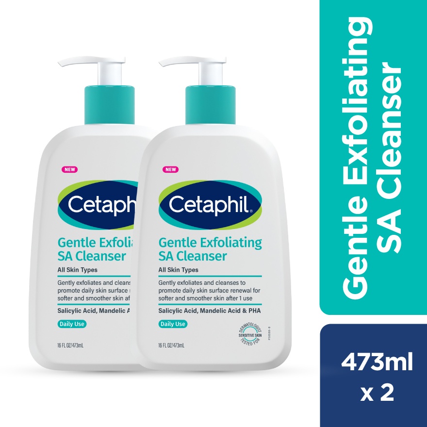 Gentle Exfoliating Salicylic Acid Cleanser 473ml x2