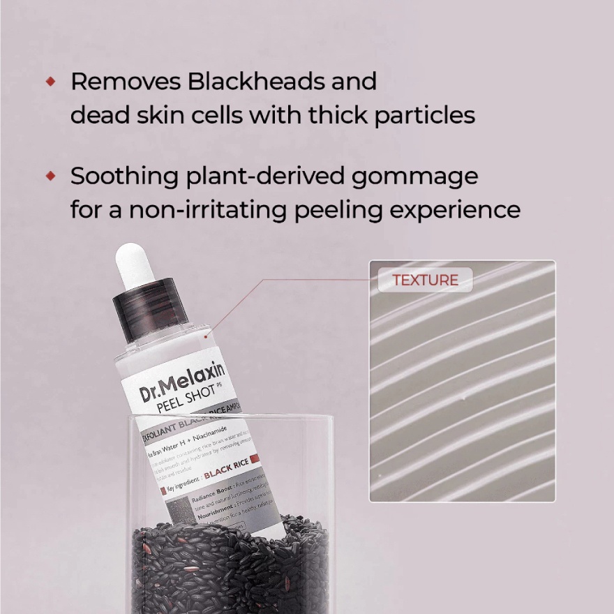 Peel Shot Exfoliating Black Rice Ampoule 80ml