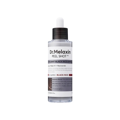 DR. MELAXIN - Peel Shot Exfoliating Black Rice Ampoule 80ml
