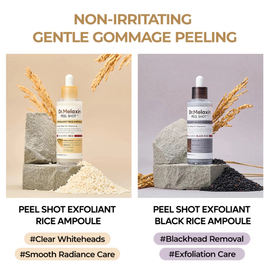 Peel Shot Exfoliating Black Rice Ampoule 80ml