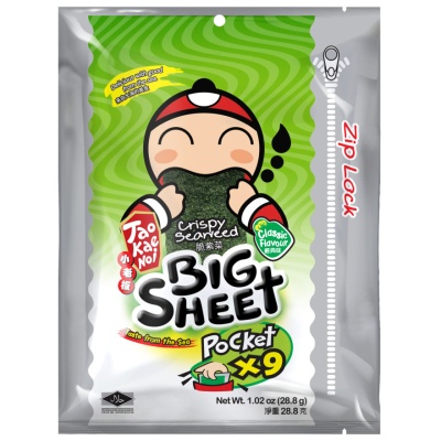 TAOKAENOI - Big Sheet Seaweed Original 28.8g image
