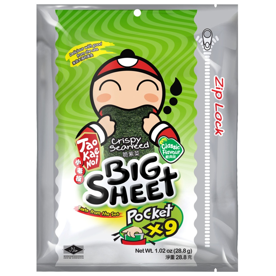 Big Sheet Seaweed Original 28.8g image