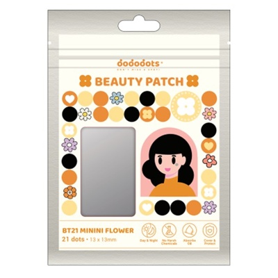 DODODOTS - Hydrocolloid Beauty Patch BT21 Minini Flower 20S image