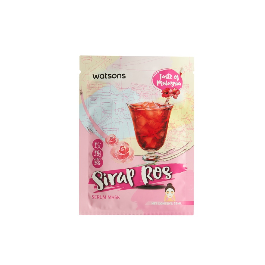 Taste of Malaysia Sirap Ros Serum Mask 1s