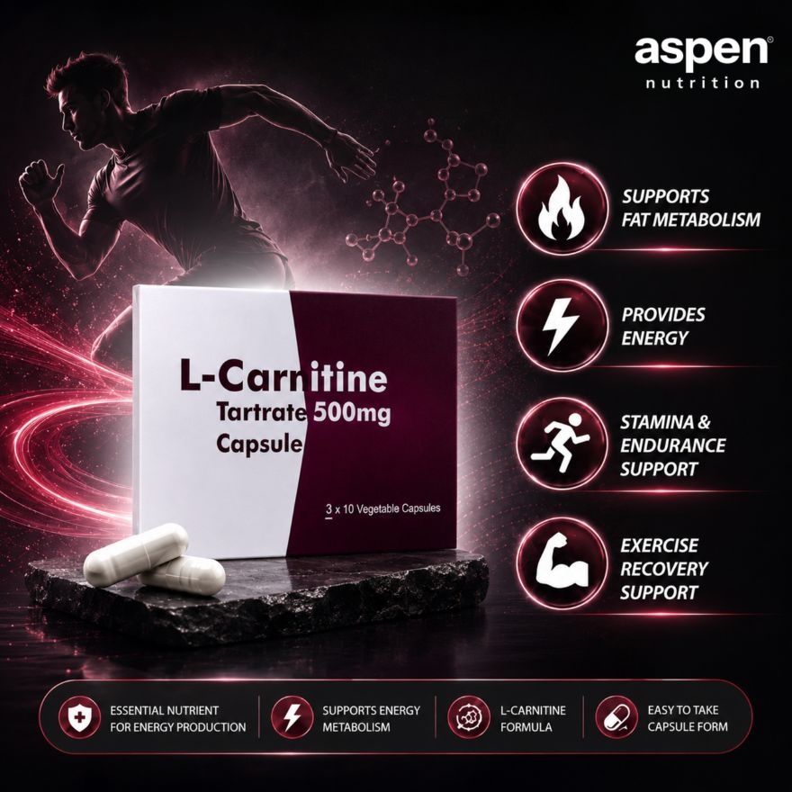 L-Carnitine Tartrate Capsule 500mg 30'S
